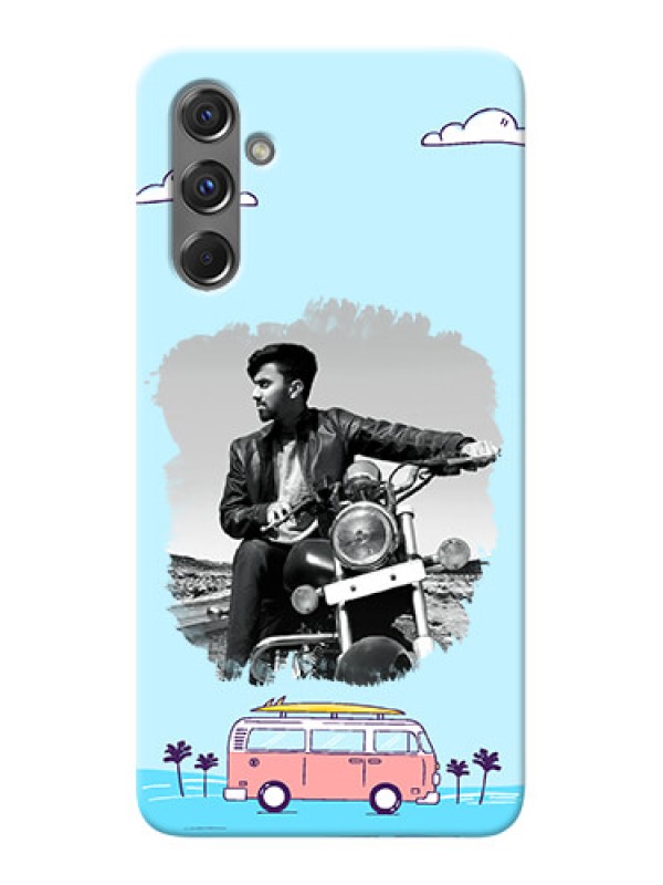 Custom Galaxy M34 5G Mobile Covers Online: Travel & Adventure Design