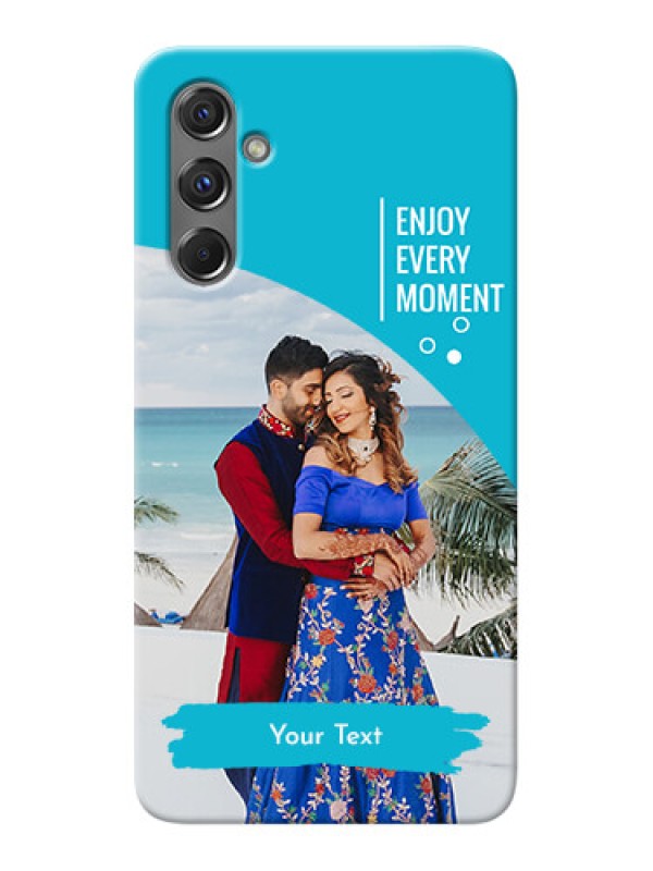 Custom Galaxy M34 5G Personalized Phone Covers: Happy Moment Design