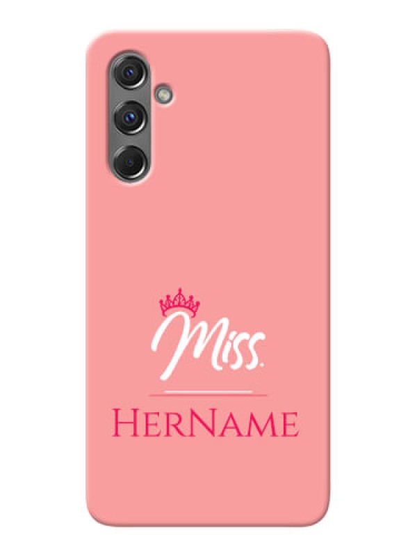 Custom Galaxy M34 5G Custom Phone Case Mrs with Name