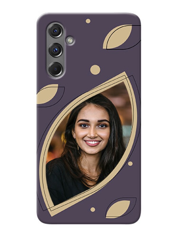 Custom Galaxy M34 5G Custom Mobile Case with Falling Leaf Design