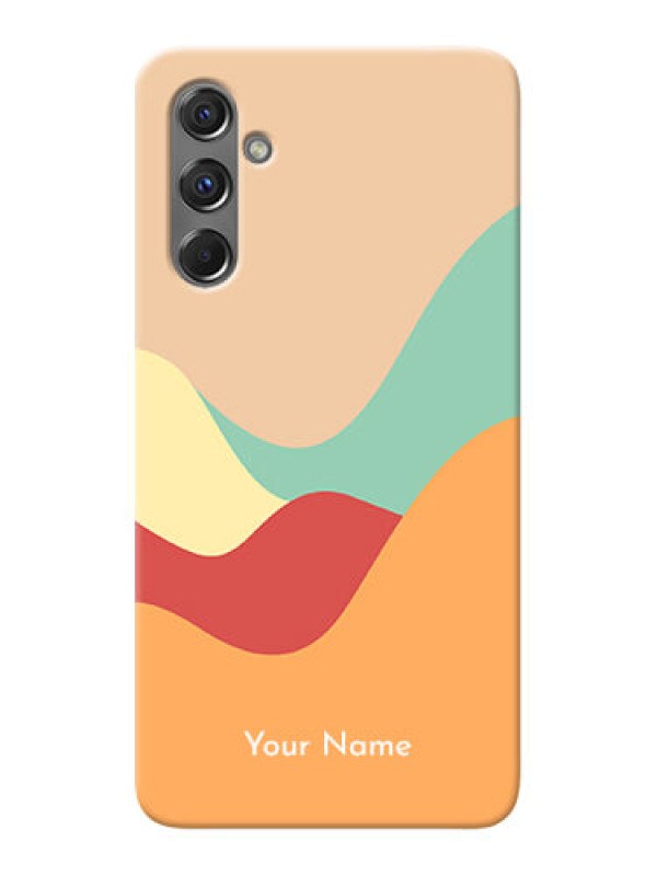 Custom Galaxy M34 5G Personalized Phone Case with Ocean Waves Multiwithcolour Design