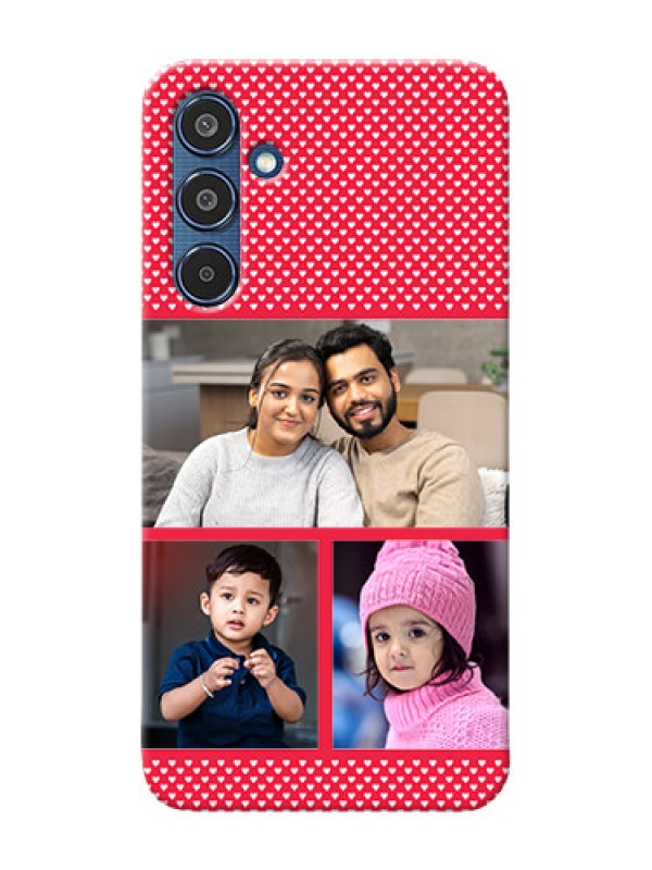 Custom Samsung Galaxy M35 5G mobile back covers online: Bulk Pic Upload Design