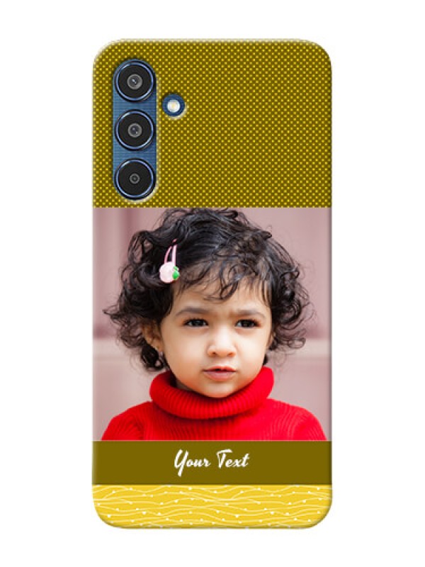Custom Samsung Galaxy M35 5G custom mobile back covers: Simple Green Color Design