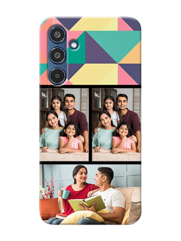 Custom Samsung Galaxy M35 5G personalised phone covers: Bulk Pic Upload Design