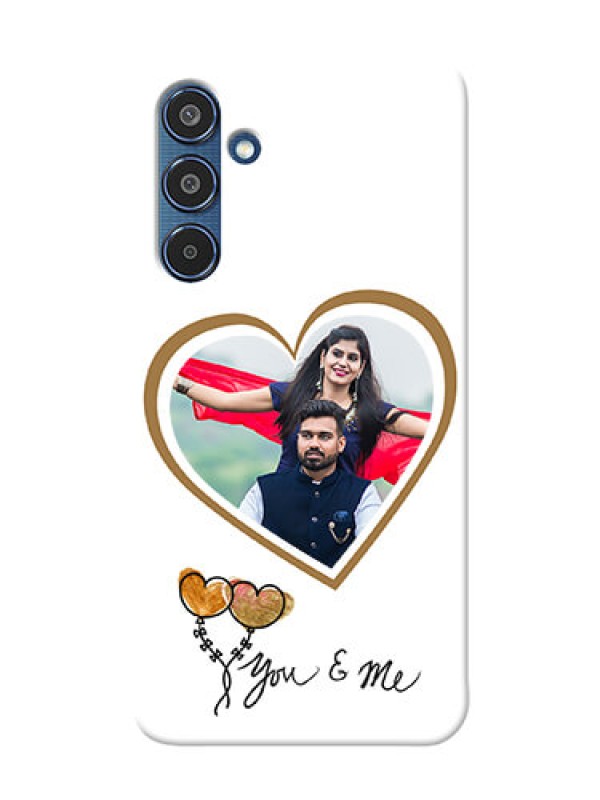 Custom Samsung Galaxy M35 5G customized phone cases: You And Me Design