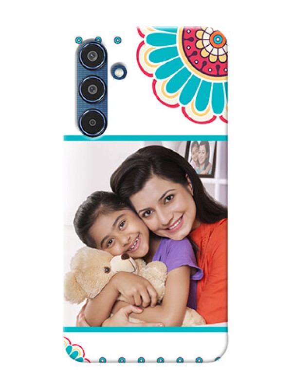 Custom Samsung Galaxy M35 5G custom mobile phone cases: Flower Design