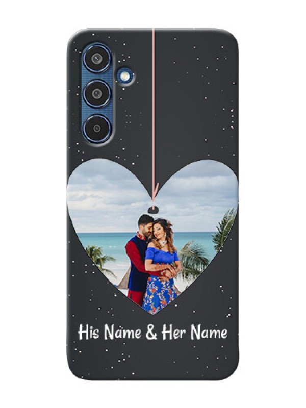 Custom Samsung Galaxy M35 5G custom phone cases: Hanging Heart Design