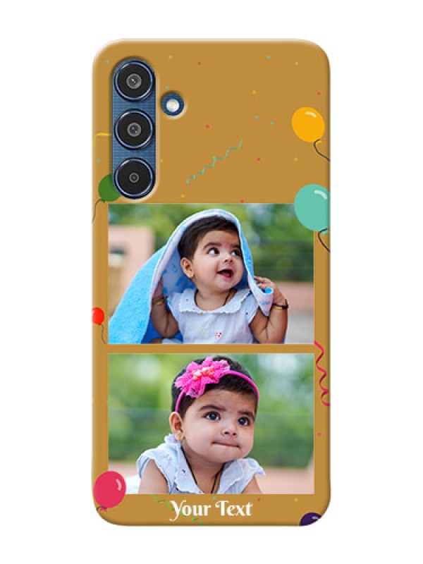 Custom Samsung Galaxy M35 5G Phone Covers: Image Holder with Birthday Celebrations Design