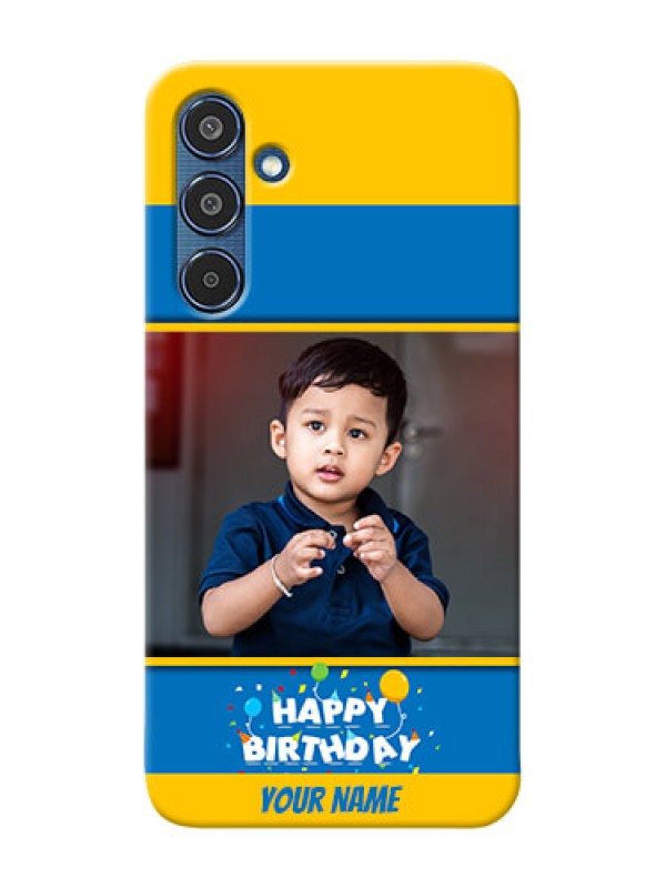 Custom Samsung Galaxy M35 5G Mobile Back Covers Online: Birthday Wishes Design