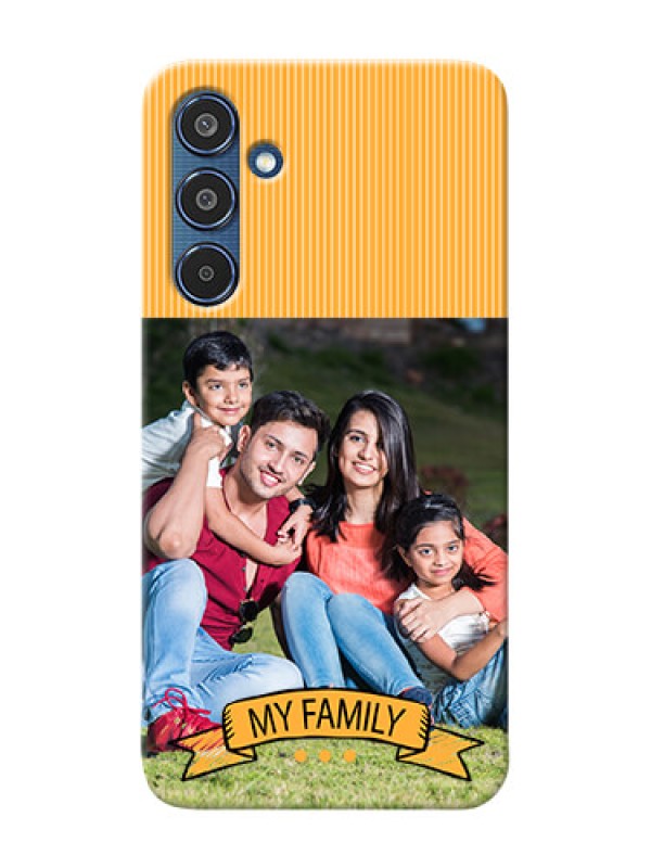 Custom Samsung Galaxy M35 5G Personalized Mobile Cases: My Family Design