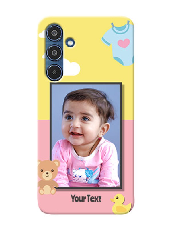 Custom Samsung Galaxy M35 5G Back Covers: Kids 2 Color Design