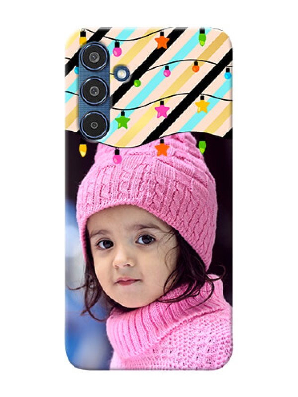 Custom Samsung Galaxy M35 5G Personalized Mobile Covers: Lights Hanging Design