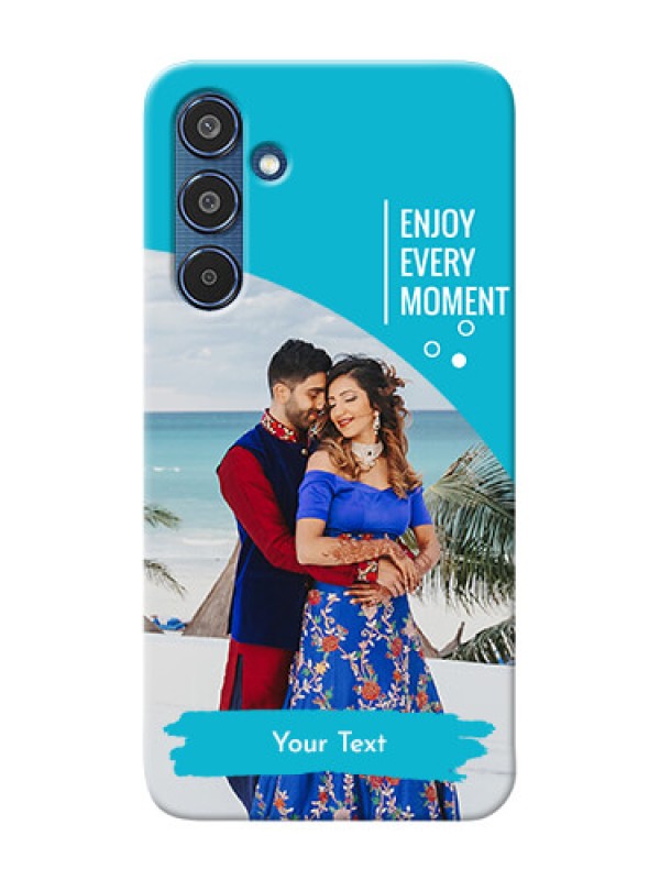 Custom Samsung Galaxy M35 5G Personalized Phone Covers: Happy Moment Design