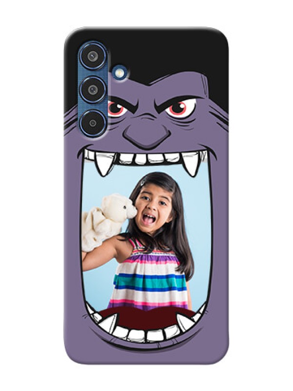 Custom Samsung Galaxy M35 5G Personalised Phone Covers: Angry Monster Design