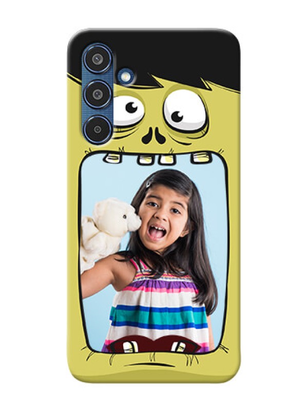 Custom Samsung Galaxy M35 5G Mobile Covers: Cartoon monster back case Design