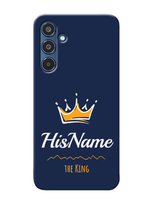 Custom Samsung Galaxy M35 5G King Phone Case with Name