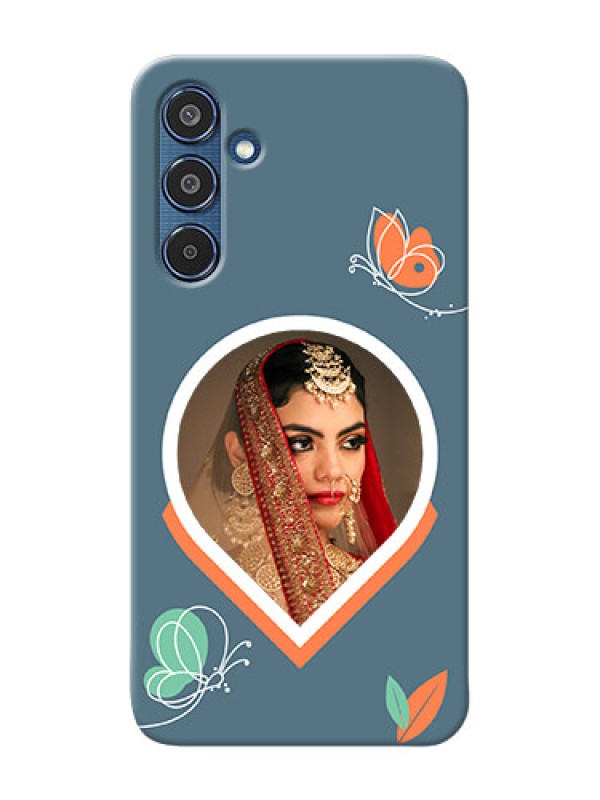 Custom Samsung Galaxy M35 5G Custom Mobile Case with Droplet Butterflies Design