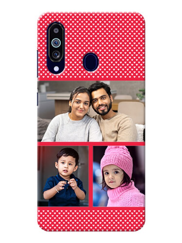 Custom Galaxy M40 mobile back covers online: Bulk Pic Upload Design