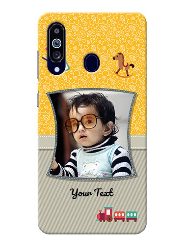 Custom Galaxy M40 Mobile Cases Online: Baby Picture Upload Design