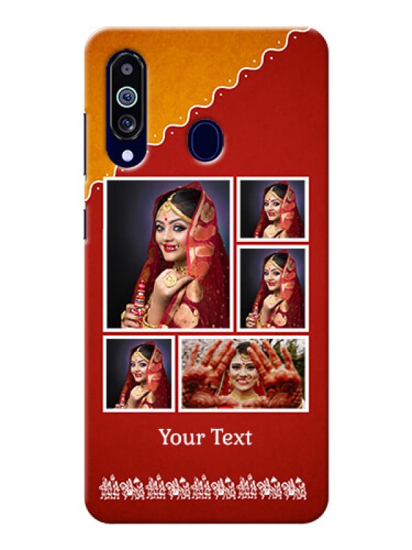 Custom Galaxy M40 customized phone cases: Wedding Pic Upload Design