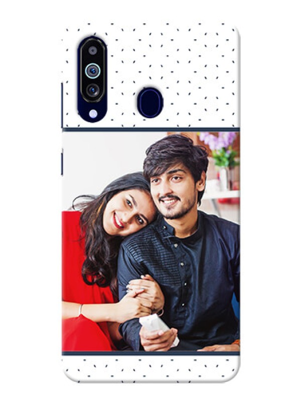Custom Galaxy M40 Personalized Phone Cases: Premium Dot Design