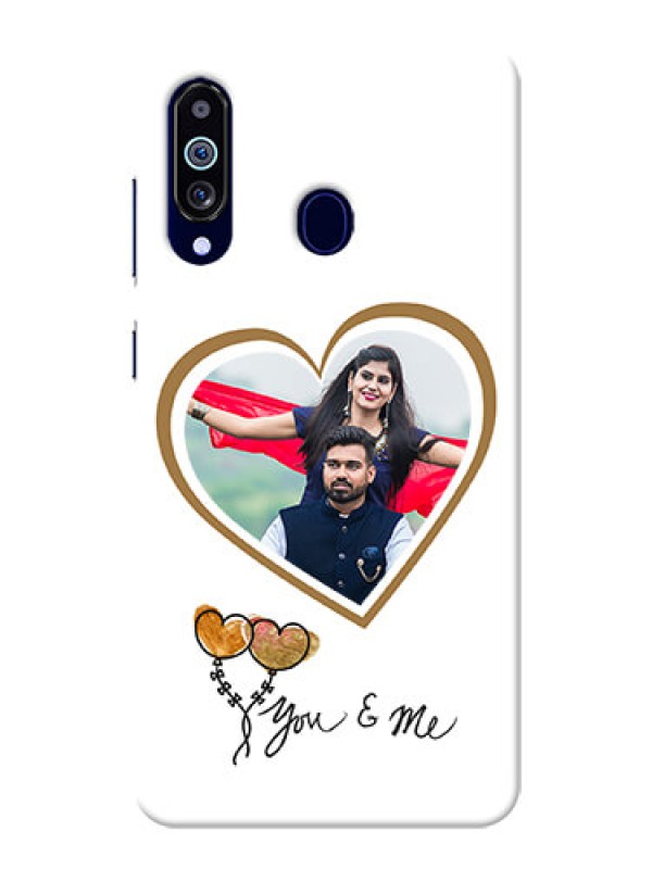 Custom Galaxy M40 customized phone cases: You & Me Design