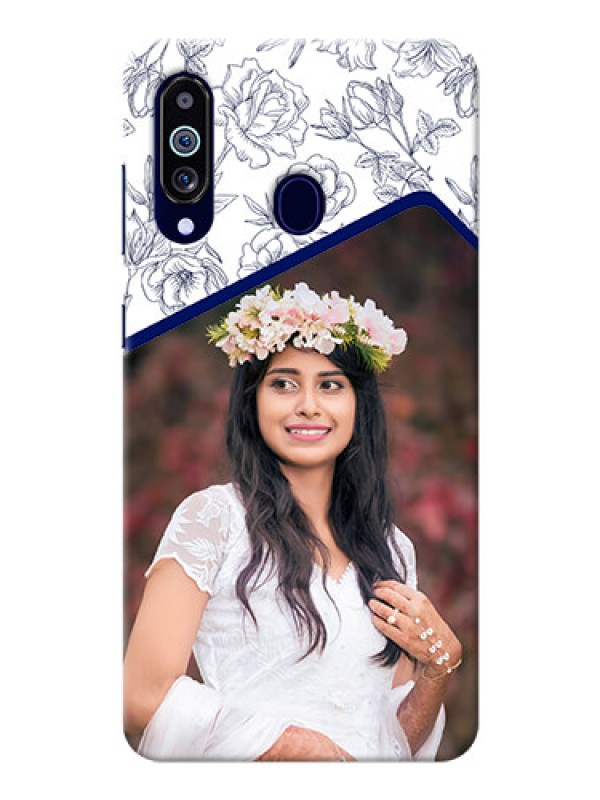 Custom Galaxy M40 Phone Cases: Premium Floral Design