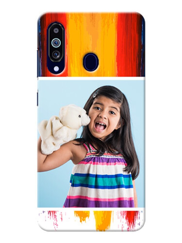 Custom Galaxy M40 custom phone covers: Multi Color Design