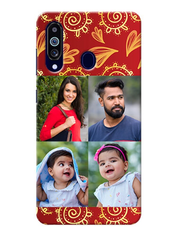 Custom Galaxy M40 Mobile Phone Cases: 4 Image Traditional Design