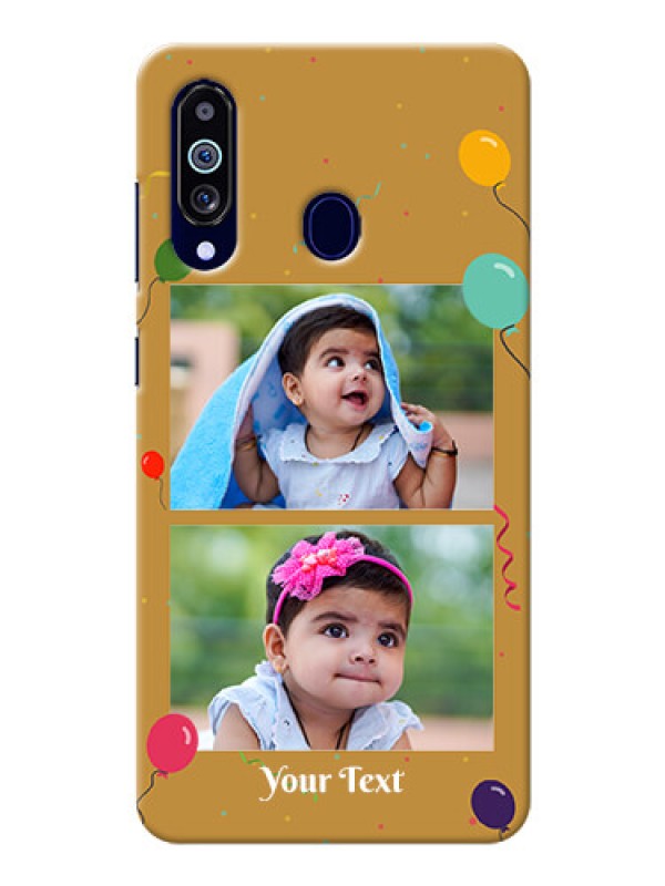Custom Galaxy M40 Phone Covers: Image Holder with Birthday Celebrations Design