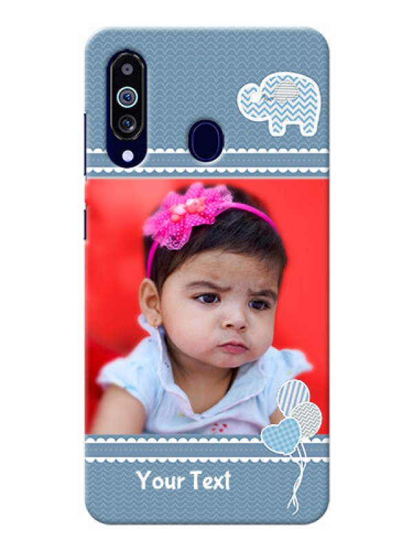 Custom Galaxy M40 Custom Phone Covers with Kids Pattern Design