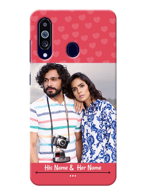 Custom Galaxy M40 Mobile Cases: Simple Love Design