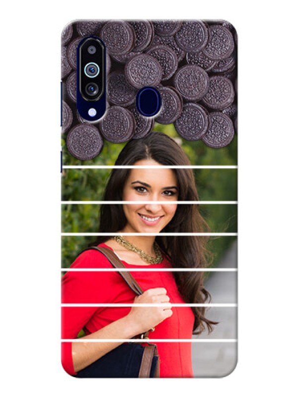 Custom Galaxy M40 Custom Mobile Covers with Oreo Biscuit Design