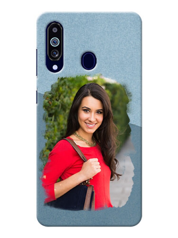 Custom Galaxy M40 custom mobile phone covers: Grunge Line Art Design