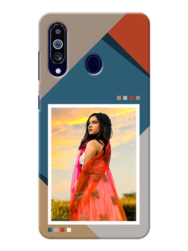 Custom Galaxy M40 Mobile Back Covers: Retro color pallet Design