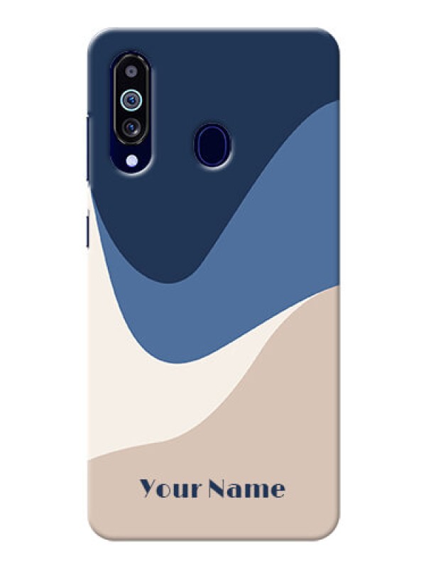 Custom Galaxy M40 Back Covers: Abstract Drip Art Design