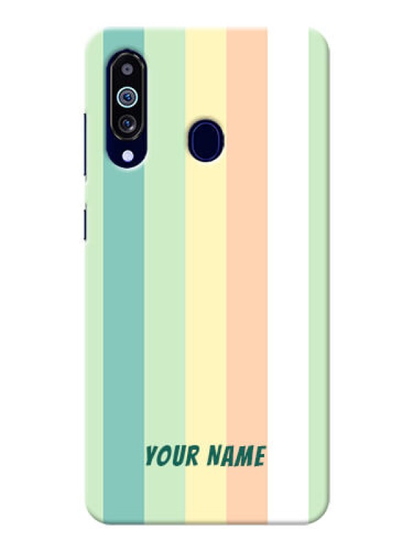 Custom Galaxy M40 Back Covers: Multi-colour Stripes Design