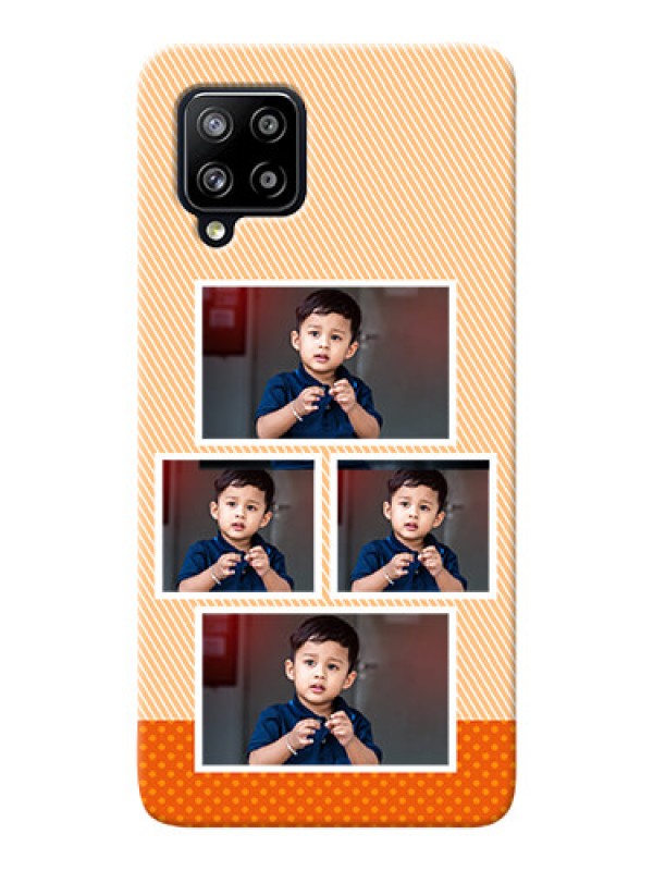 Custom Galaxy M42 5G Mobile Back Covers: Bulk Photos Upload Design