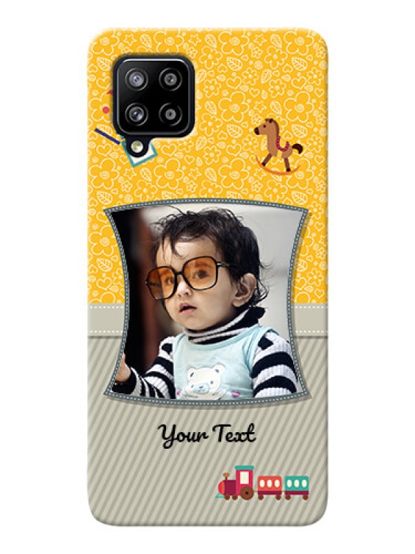 Custom Galaxy M42 5G Mobile Cases Online: Baby Picture Upload Design