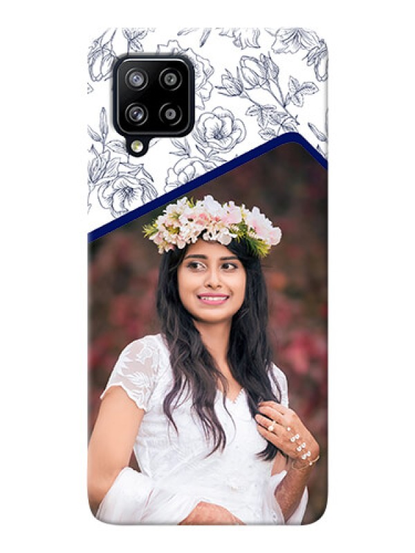 Custom Galaxy M42 5G Phone Cases: Premium Floral Design
