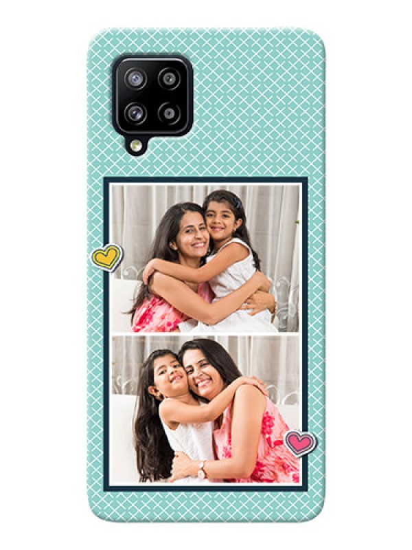 Custom Galaxy M42 5G Custom Phone Cases: 2 Image Holder with Pattern Design