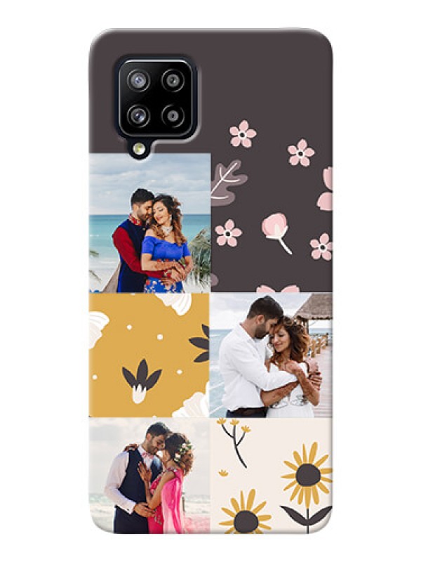 Custom Galaxy M42 5G phone cases online: 3 Images with Floral Design