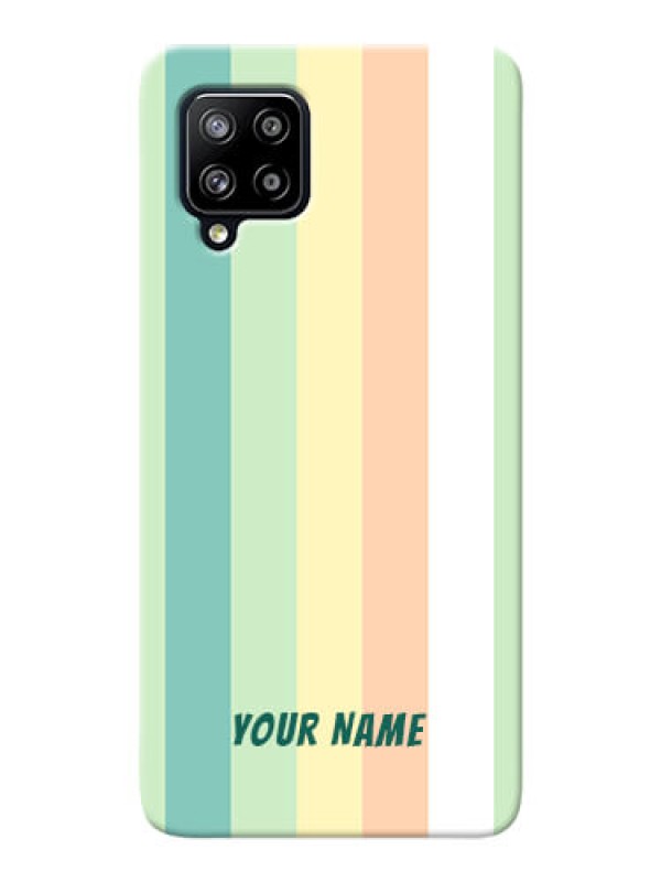 Custom Galaxy M42 5G Back Covers: Multi-colour Stripes Design