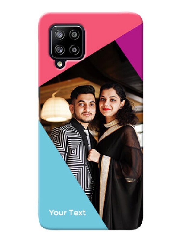 Custom Galaxy M42 5G Custom Phone Cases: Stacked Triple colour Design