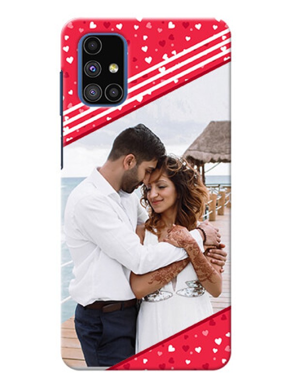 Custom Galaxy M51 Custom Mobile Covers:  Valentines Gift Design