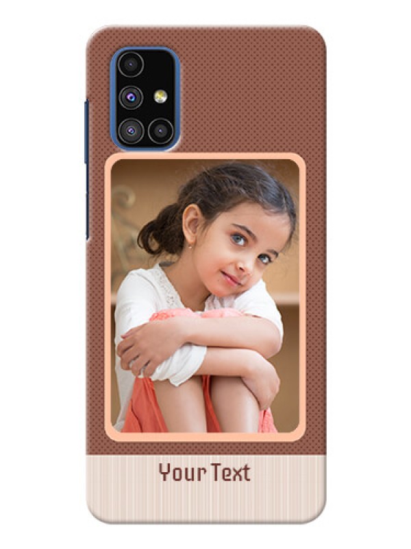 Custom Galaxy M51 Phone Covers: Simple Pic Upload Design