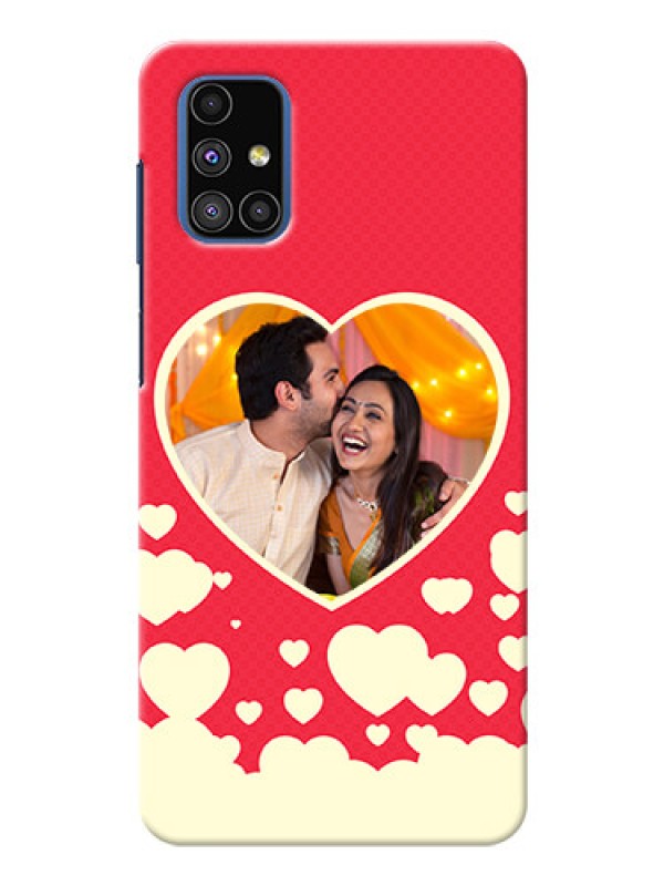 Custom Galaxy M51 Phone Cases: Love Symbols Phone Cover Design