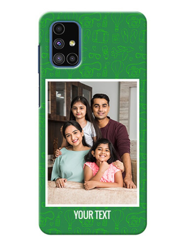 Custom Galaxy M51 custom mobile covers: Picture Upload Design