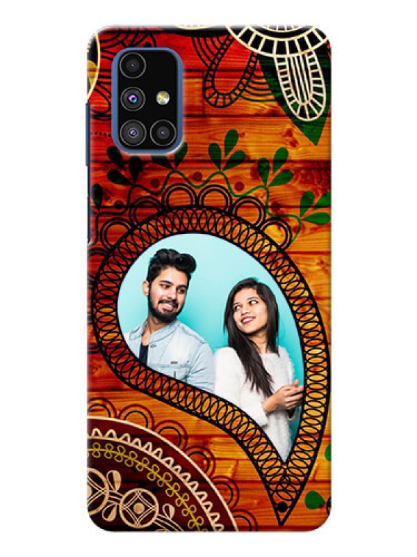 Custom Galaxy M51 custom mobile cases: Abstract Colorful Design