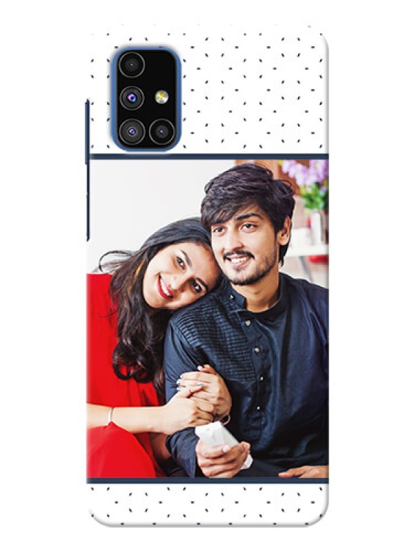 Custom Galaxy M51 Personalized Phone Cases: Premium Dot Design